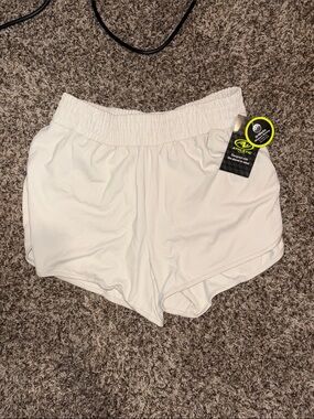 Athletic Works White Women's Athletic Performance Shorts
